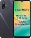Samsung Galaxy M06 5G (Blazing Black, 6GB RAM, 128 GB Storage) | MediaTek Dimensity 6300 | AnTuTu Score 422K+ | 12 5G Bands | 25W Fast Charging | 4 Gen. of OS Upgrades | Without Charger