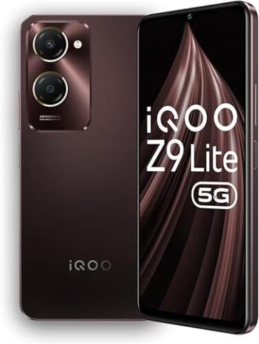 iQOO Z9 Lite 5G (Mocha Brown, 6GB RAM, 128GB Storage) | Dimensity 6300 5G | 50MP Sony AI Camera | Charger in The Box
