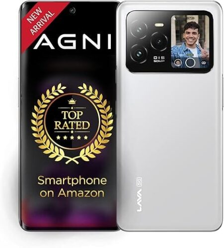 Lava Agni 3 5G (Pristine Glass, 8GB+128GB)