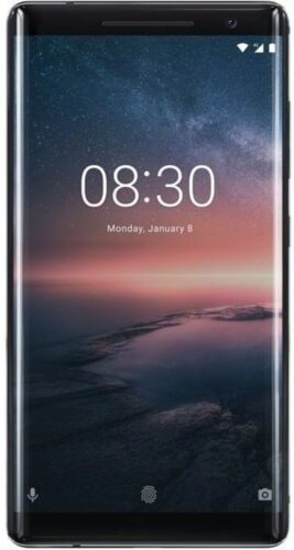 Nokia 8 Sirocco (Black, 128 GB)(6 GB RAM)