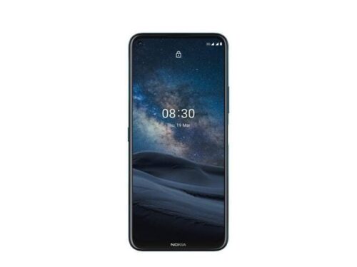 Nokia 8.3 5G TA-1243 6.81 (8GB RAM, 128GB) Dual-SIM Phone, Polar Night